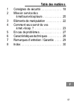 Предварительный просмотр 17 страницы switel WTE014 Operating Instructions Manual