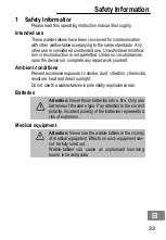 Предварительный просмотр 33 страницы switel WTE20 series Operating Instructions Manual