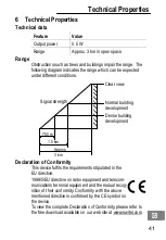 Предварительный просмотр 41 страницы switel WTE20 series Operating Instructions Manual