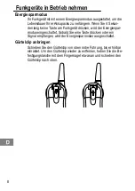 Предварительный просмотр 8 страницы switel WTF 719 Operating Instructions Manual