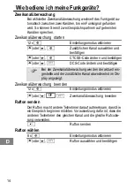 Предварительный просмотр 14 страницы switel WTF 719 Operating Instructions Manual