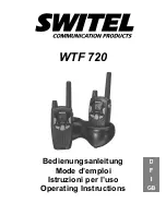 Preview for 1 page of switel WTF 720 Operating Instructions Manual