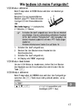 Предварительный просмотр 17 страницы switel WTF 728 Operating Instructions Manual