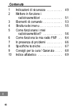 Предварительный просмотр 48 страницы switel WTF 728 Operating Instructions Manual