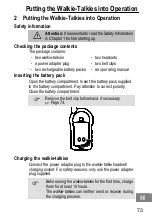 Предварительный просмотр 73 страницы switel WTF 728 Operating Instructions Manual