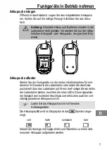 Предварительный просмотр 7 страницы switel WTF718 Operating Instructions Manual