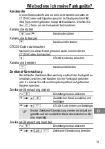 Preview for 13 page of switel WTF718 Operating Instructions Manual