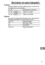 Preview for 15 page of switel WTF718 Operating Instructions Manual