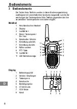 Предварительный просмотр 8 страницы switel WTF722 Operating Instructions Manual