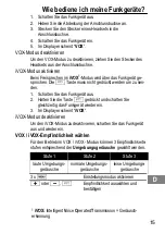 Предварительный просмотр 15 страницы switel WTF722 Operating Instructions Manual