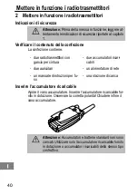 Предварительный просмотр 40 страницы switel WTF722 Operating Instructions Manual