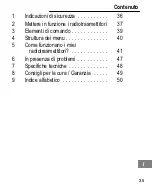 Предварительный просмотр 35 страницы switel WTF732 Operating Instructions Manual