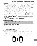 Предварительный просмотр 37 страницы switel WTF732 Operating Instructions Manual