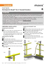 Swivelpole Maxis User Manual preview