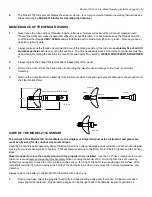 Preview for 2 page of Swoffer Instruments 2100-1518 Operating And Maintenance Instructions