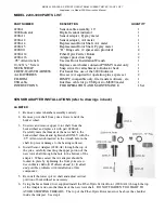 Предварительный просмотр 2 страницы Swoffer Instruments 2200-3000 Instruction Manual