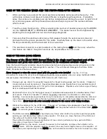 Preview for 2 page of Swoffer Instruments 3000-STDX Operation And Maintenance