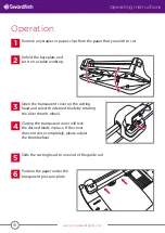 Preview for 4 page of Swordfish 5-in-1 Creative Trimmer Operating Instructions Manual