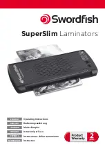 Swordfish SuperSlim Operating Instructions Manual preview