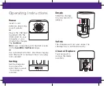 Preview for 2 page of Swordfish VariPoint Mini Operating Instructions