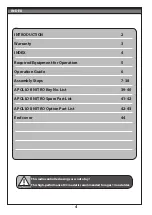 Preview for 4 page of SWorkz Apollo II Pro Nitro RTR Instruction Manual