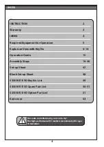 Preview for 4 page of SWorkz S350 EVO II Instruction Manual