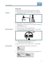 Preview for 6 page of SWR ENGINEERING Nico 15 Manual