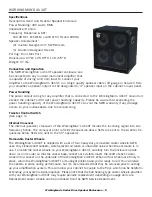 Preview for 9 page of SWR 1X15T Owner'S Manual