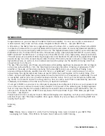 Предварительный просмотр 3 страницы SWR 750x Bass Amplifier 750x Owner'S Manual