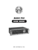 Предварительный просмотр 1 страницы SWR BASS 750 User Manual