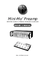 SWR Mini-Mo Mini-Mo' Preamp With Mo' Control 2 Master Footswitch Controller Owner'S Manual предпросмотр