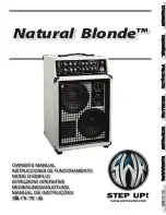 Preview for 1 page of SWR Natural Blonde Owner'S Manual