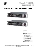 SWR WorkingPro 400 Service Manual preview