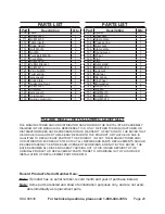 Preview for 20 page of SWS Power Tools 66630 Set Up And Operating Instructions Manual