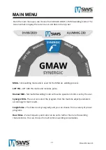 Preview for 14 page of SWS ALUMMIG 230 Operating Manual