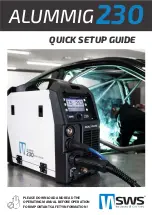 SWS ALUMMIG 230 Quick Setup Manual preview