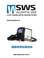 SWS ALUMTIG 20 Operating Manual preview