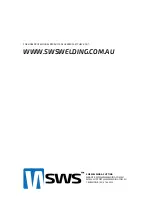 Предварительный просмотр 26 страницы SWS ALUMTIG 20 Operating Manual