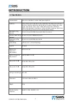 Preview for 6 page of SWS SPEEDCUT 50 Operating Manual