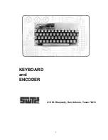 Preview for 1 page of SWTPC ASCII Manual