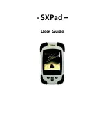 SX BLUE GPS SX PAD User Manual preview