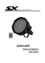 SX Lighting EASYLIGHT User Manual preview