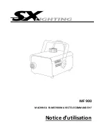 Preview for 1 page of SX Lighting MF 900 User Manual