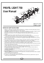 Предварительный просмотр 6 страницы SX Lighting PL-750 User Manual