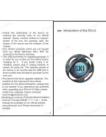 Preview for 6 page of SX mini Q Class User Manual