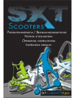 SXT Scooters COMPACT H300 Operating Instructions Manual preview