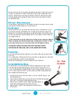 Предварительный просмотр 9 страницы SXT Scooters COMPACT H300 Operating Instructions Manual