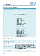 Preview for 6 page of SY Electronics SY-HDBT-231-70 User Manual