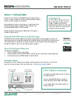 Preview for 4 page of SY-KLONE ADVISOR RESPA Operation Manual