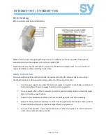 Предварительный просмотр 6 страницы SY SY-HDBT-70PT Installation Manual